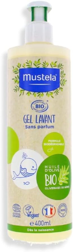 Mustela - Mustela Organic Washing Gel - 400ml