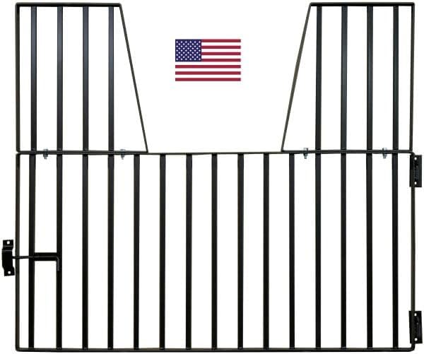 Horse Stall Door Guards: Heavy Duty Yoke Design Stall Gates for Horses & Horse Barns - Essential Horse Stall Accessories & Horse Stall Guard.