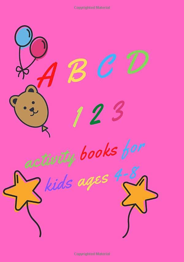 activity books for kids ages 4-8: coloring book for kids