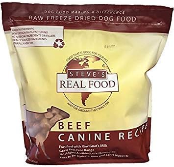 Steve's Real Food Freeze-Dried Raw Nuggets 1.25# (Beef)