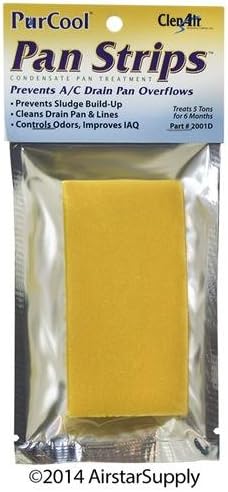 (6) Pack - Nu-Calgon 61042 PurCool Condensate 5 Ton Pan Strips # 2001D