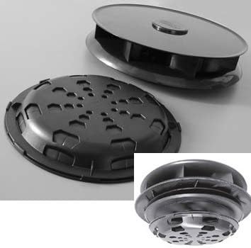 Wind Driven Van Roof Vent (Low Profile) - Universal Fitting (Black)