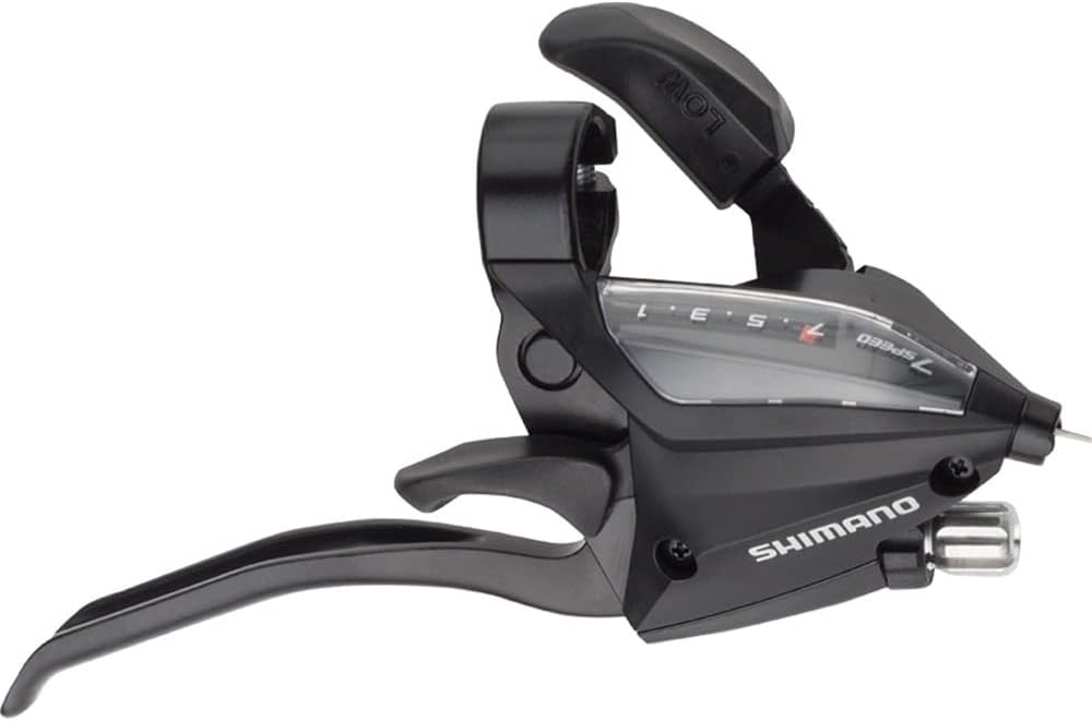 Shimano EF500 7-Speed Right Brake/Shift Lever, Black, Model: 586259