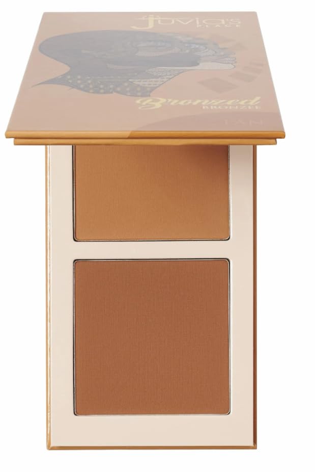 Juvia's Place Duo Bronzer Tan, Soft Matte Bronzer Powder Face Makeup