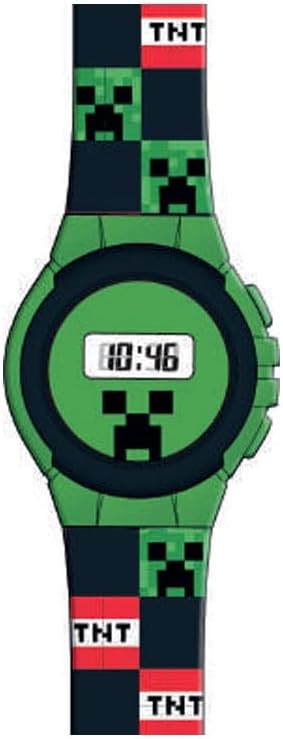 Reloj Digital Minecraft