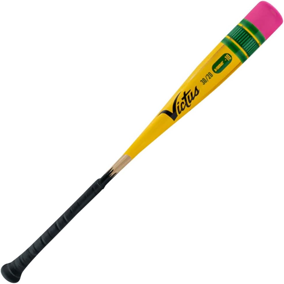 Victus Vibe Pencil Baseball Bat, 2 5/8" Barrel, -10 Drop, USA Baseball Certified