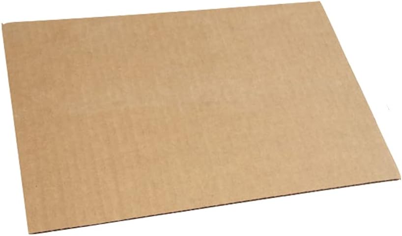 25 x Double Wall Cardboard Sheets Corrugated Pads Dividers Arts Craft Shipping Postal Board (594mm x 841mm A1)