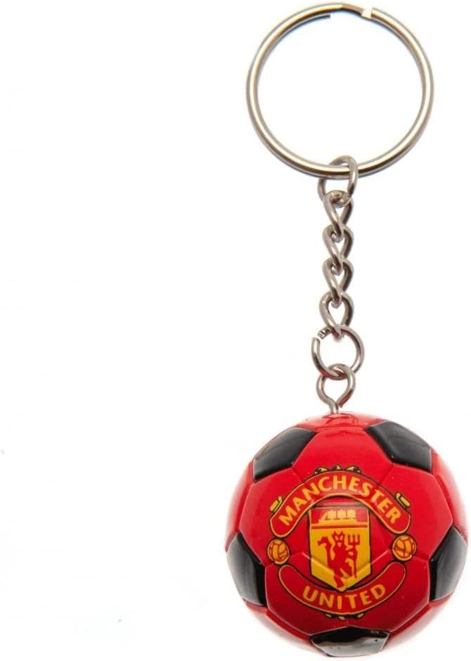 Manchester United FC Soccer Ball Keyring