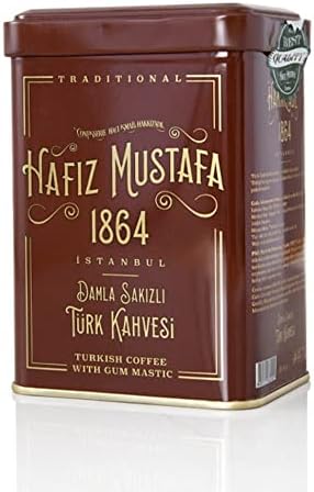 Gum Mastic Coffee, Turkish Anatolian Ottoman Gum Mastic Coffee, Hafiz Mustafa 1864 Istanbul, Gift from Turkey, Drink