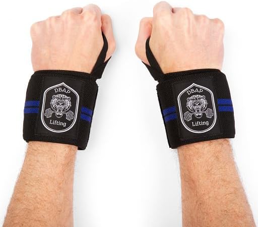 Wrist Wraps - Veteran & Firefighter Owned - Professional Quality Wrist Support - Wrist Wraps for Strength Training, Bodybuilding, Crossfit, Competition, Weight Lifting, Power Lifting.