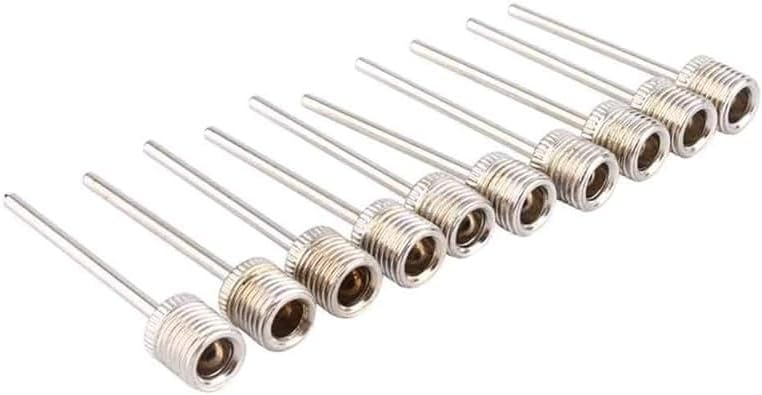 10 Pcs Sports Inflating Needle Pin Nozzle Football Basketball Soccer Ball Air Pump Practical Inflation Devices and Accessories