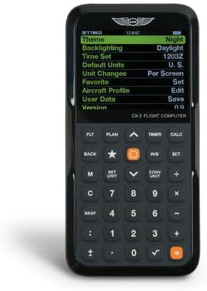 ASA CX-3 Flight Computer – Advanced Electronic E6B for Accurate Flight Planning and FAA Exam Preparation
