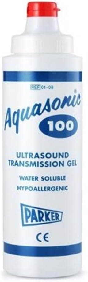 Aquasonic Aquasonic 100 Ultrasonic Gel, 250ml (8.5 Ounce) Dispenser Bottles, Case of 72
