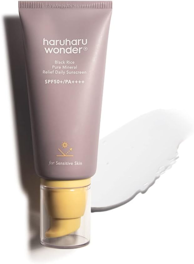 HARUHARU WONDER Black Rice Pure Mineral Relief Daily Sunscreen SPF50+/PA++++ (50 ml)