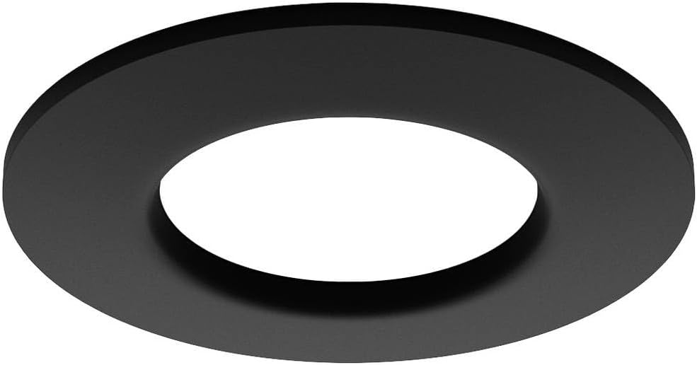Philips Hue Connected Recessed Spotlight, 90 mm, White and Colour Light, Bluetooth Compatible, Voice Control with Alexa, Apple Home and Google Assistant, Black