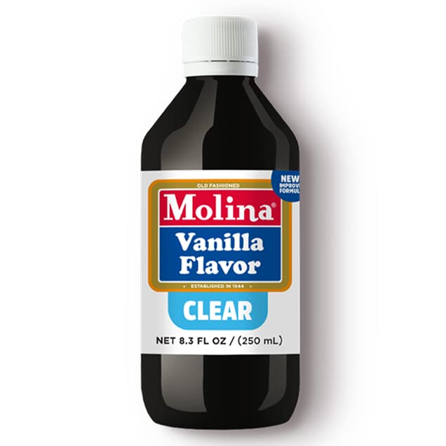Molina Mexican Clear Vanilla, 8.3 Fl Oz. (250ml)