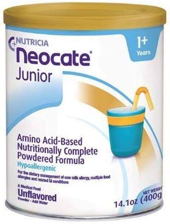 Neocate Junior Unflavored (case of 4 x 14.1 OZ cans) by Nutricia