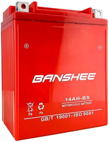 Banshee Replacement for YTX14AH-BS 235CCA Battery for Polaris Magnum Sportsman 425, 500 YFM 350, 400