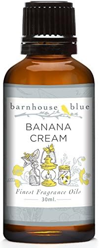 Barnhouse Blue Banana Cream Premium Grade Fragrance Oils - for Candle, Soap Making, & More - 30ML
