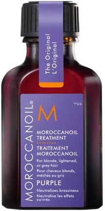 Moroccanoil Treatment Purple Hair Oil for Blonde Hair