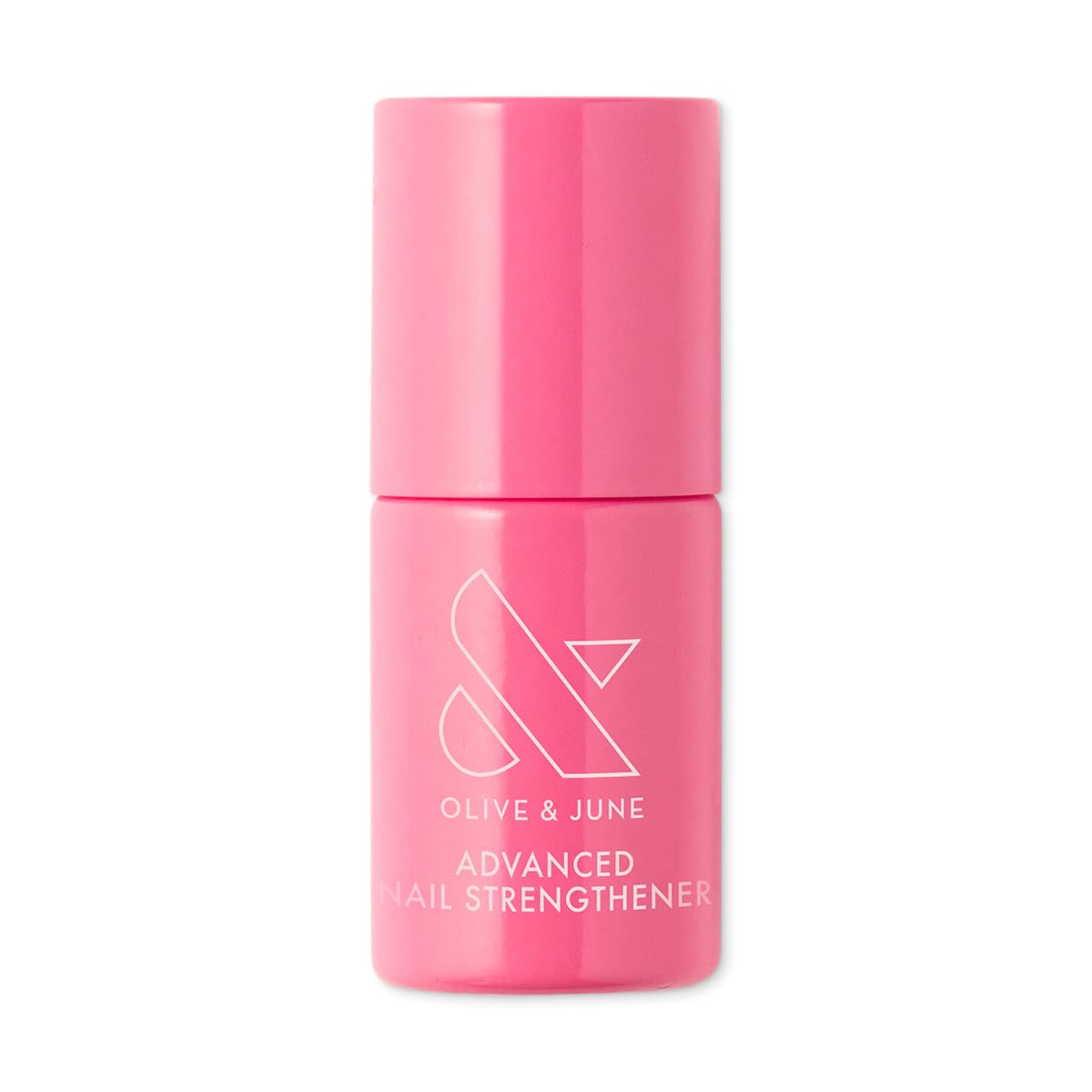 Olive & June Advanced Nail Strengthener, 0.45 fl oz | Powerful treatment for stronger, longer nails; helps prevent chipping and breaking; wear alone or under polish; vegan