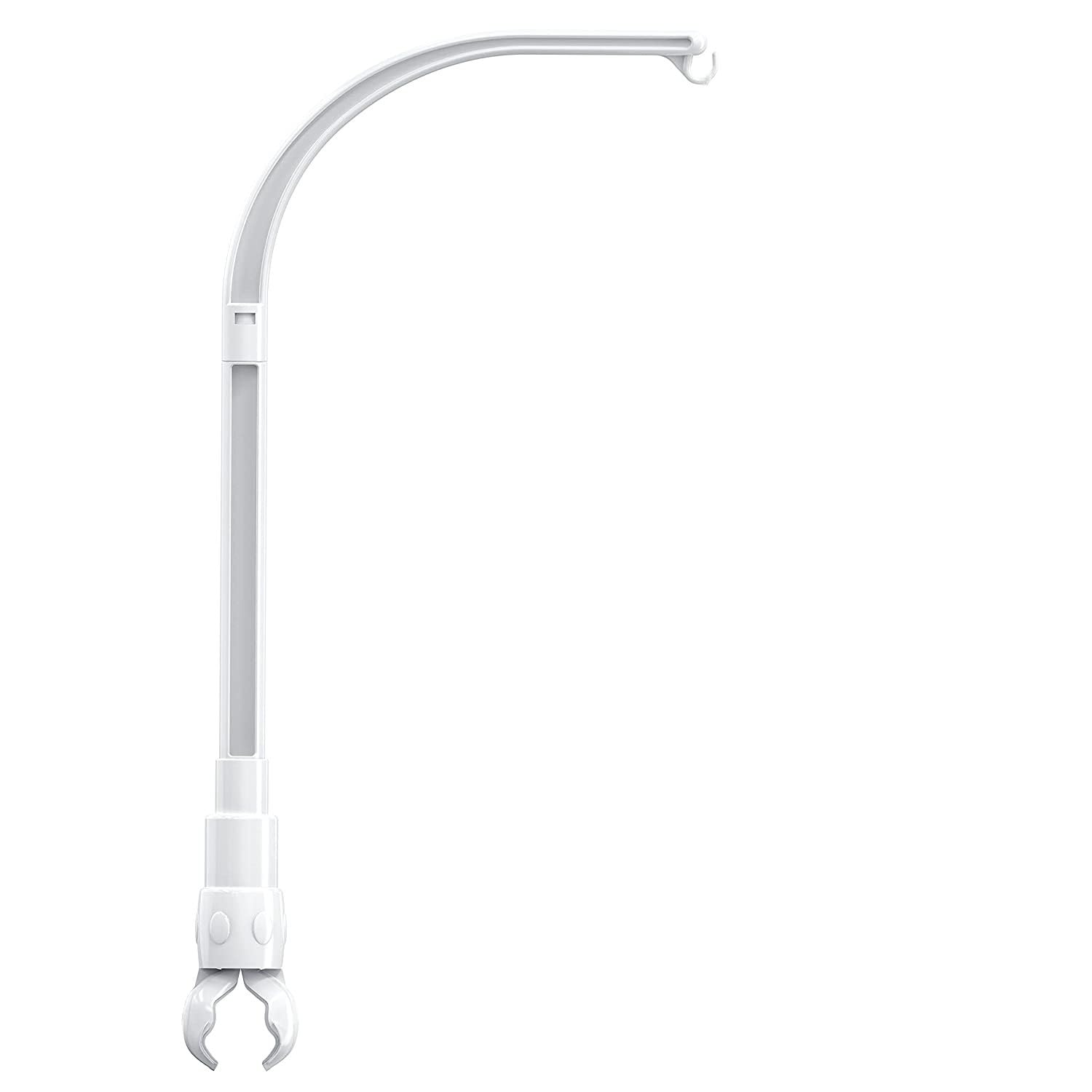 DIY 23 inches Crib Mobile Arm Nursery Mobile arm Baby Mobile Hanger, Mobile arm for Crib,The Claw Part can be Adjusted Width,DIY Toy Decoration (Crib Mobile Arm)