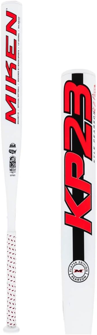 Miken 2024 KP23KP USSSA Balanced 1-Piece Slowpitch Softball Bat : MSU4KP1B