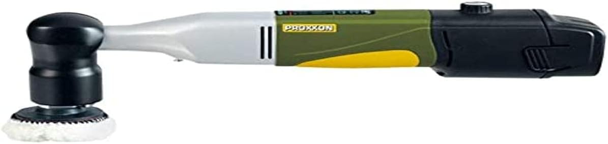Proxxon Cordless Eccentric Polisher EP/A (Without Battery, Speed 1100-2600/min, Voltage 10.8 V, Compact polishing Machine, with case and Accessories) 29837