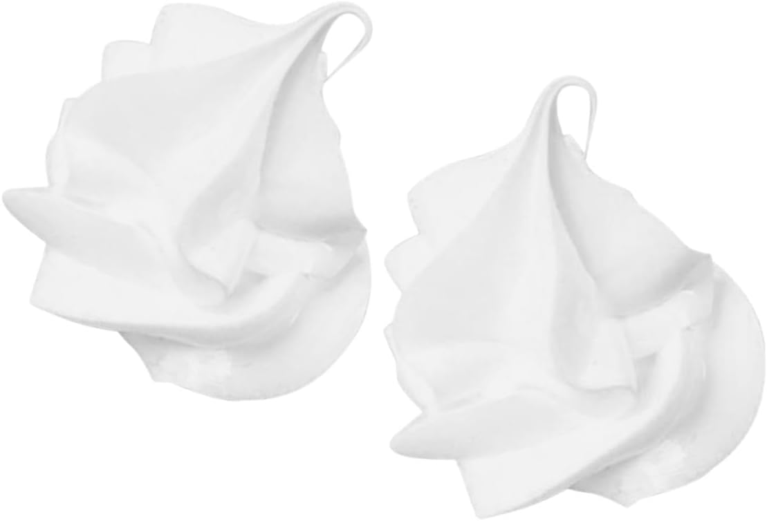 2pcs Realistic Simulation Ice Cream Toppings for Diy Milk Tea Cup Decoration Fake Ice Decorations for Pretend Play and Kitchen Toy Accessories