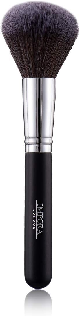 Large Powder Makeup Brush by Impora London - Packing/Setting, Buffing, Blending, Sculpting. Suitable for Cream, Blush, Liquid and Mineral Foundation