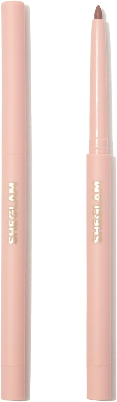 SHEGLAM Lip Liner Creamy Matte Pencil High Pigment Not Easy to Fade Silky Smooth Matte Contour Tint Lip Makeup-Neutral