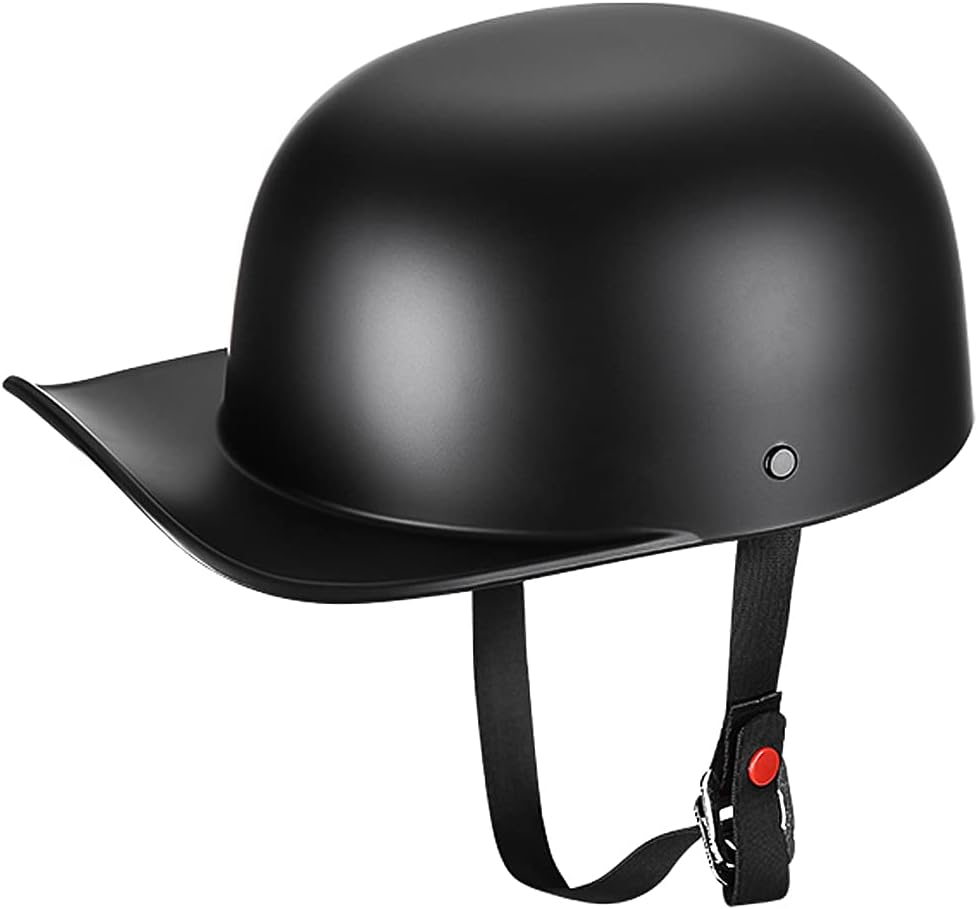 Baseball Style Cap Motorcycle Helmet Unisex-Adult - DOT Approved