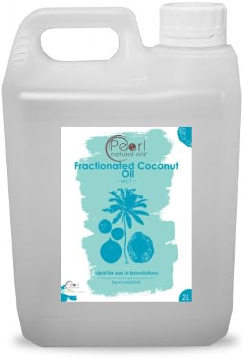 Liquid Fractionated Coconut Oil – 2 Litres – MCT Oil for Skin, Hair, Lip Gloss, DIY Beauty, Aromatherapy, Massage, and Cuticle Care