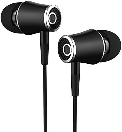 Earphones Replacement for Kindle Fire Tablets, Kindle Paperwhite eReaders, Compatible with for Samsung S7 S6 Edge Headphone Earbuds Headset in-Ear Sound Black