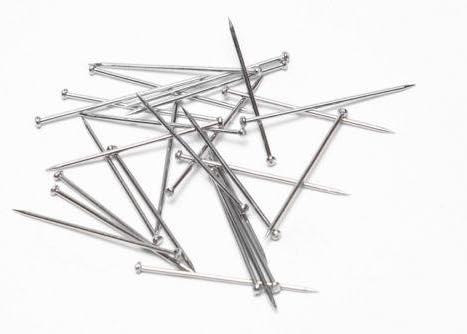 Steel Dressmaker Straight Pins - 2,000 Pins