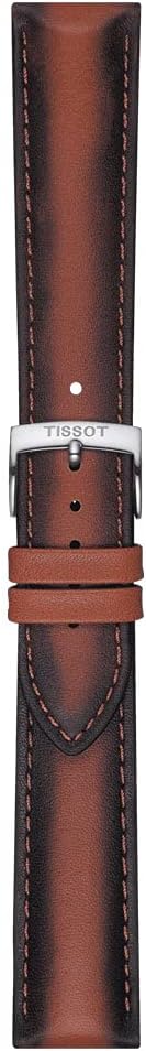 Tissot T852046842 20mm Lug Brown Leather Strap