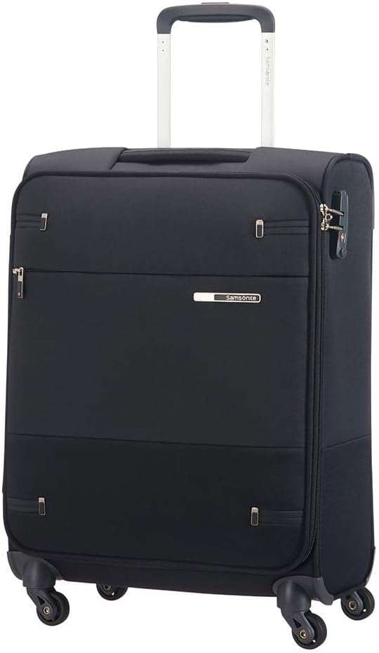 Samsonite Base Boost - Spinner S (L�nge 40 cm) Handkck, 55 cm, 39 l, Black (Black)