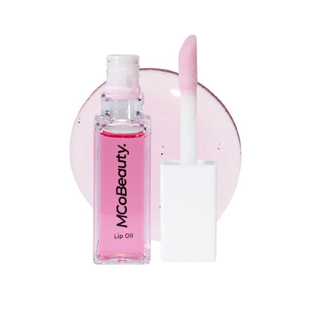 MCoBeauty Lip Oil Hydrating Treatment Tinted Lip Gloss - Sheer Rose