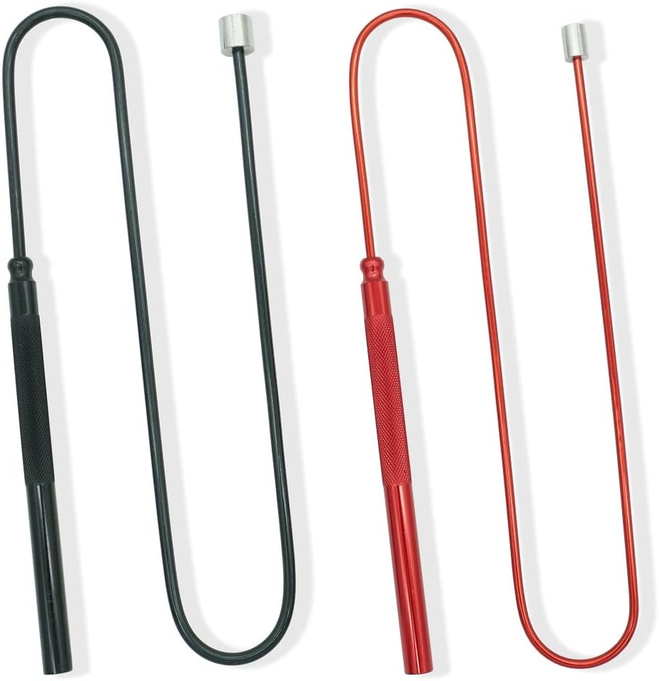 Flexible Magnetic Pickup Tool Set, 2LB & 5LB, 26" Bendable Extension Magnetic Pickup, VASTOOLS