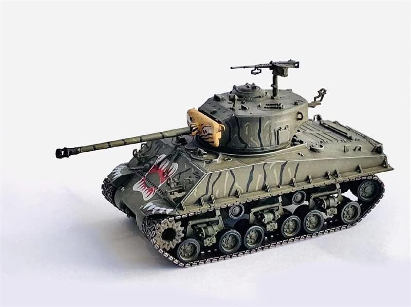 FloZ M4A3E8 Sherman 24th Infantry Div., Han River, Korea 1951 1/72 Scale ABS Tank Model Hobby Pre-built Model Vehicle Adults, Hobbyists, Collectors Unisex