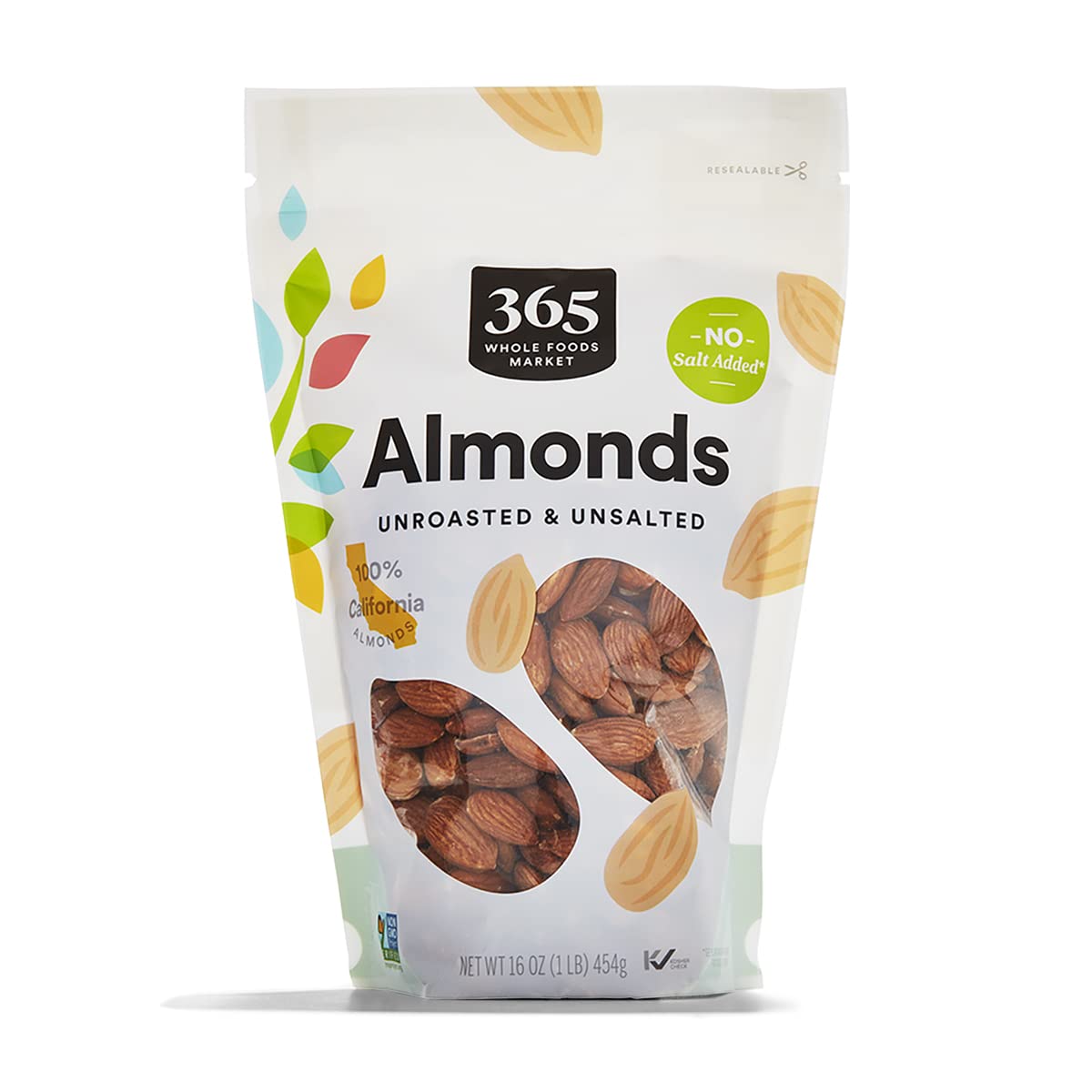 365 by Whole Foods Market, Whole Raw Almonds, 16 OZ