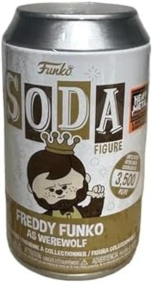 Funko Soda Freddy as Werewolf 2023 Heavy Metal Halloween 3.5K PC Exclusive