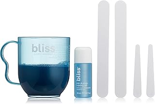 Bliss Poetic Waxing At Home Wax Kit - 5.3 Fl Oz - Microwavable Stripless Wax Hair Removal Kit - Fragrance Free - Safe for All Skin Types - 6 PC Set