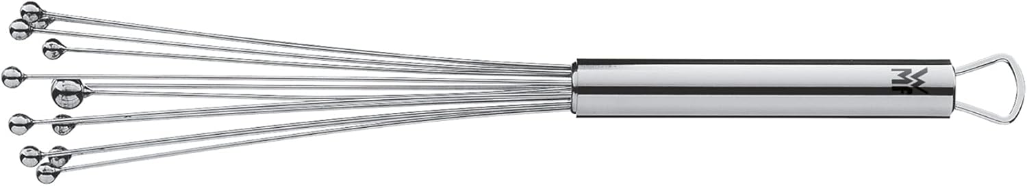 WMF Profi Plus Whisk 27 cm, Whisk Stainless Steel Balls, Cromargan Stainless Steel, Partially Matte, Whisk, Whisk