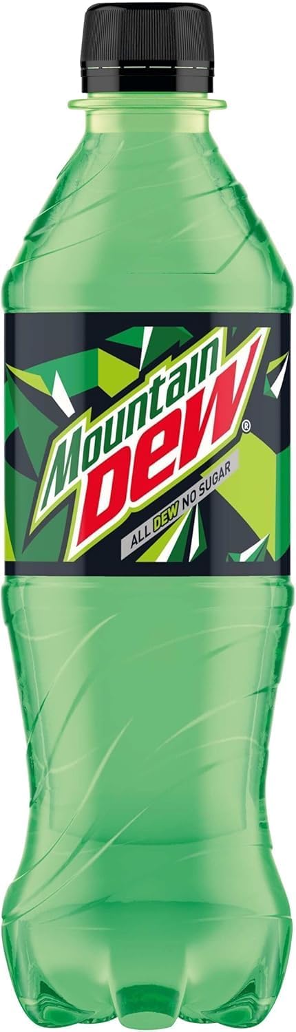 Mountain Dew Citrus Soft Drink, 500 ml Bottles, Pack of 12 by Kandy Collection