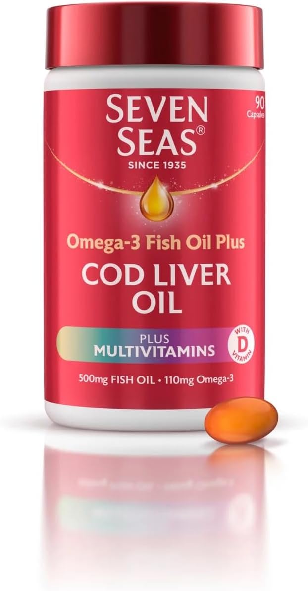 Seven Seas Cod Liver Oil and Multi Vitamins 90 Capsules