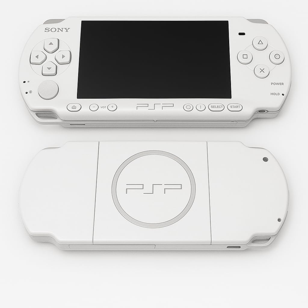 DEJIN Playstation Portable 3000 Series Handheld Gaming Console System, 3000 Core Pack System, Retro Arcade Mini PSP Handheld (Red, 128GB (PRE-INSTALLED GAMES))