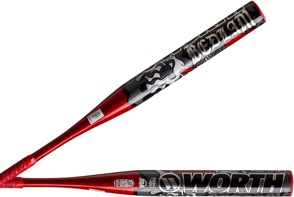 Worth | 2025 | Bedlam Slowpitch Softball Bat | USSSA | 13" Barrel | Balanced | 1-Piece