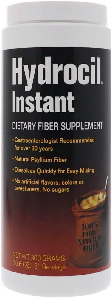 Dietary Fiber Supplement 10.6 Ounce, Dietary Fiber Supplement, Dissolves Instantly, No Sugar No Artificial Flavors No Artificial Colors