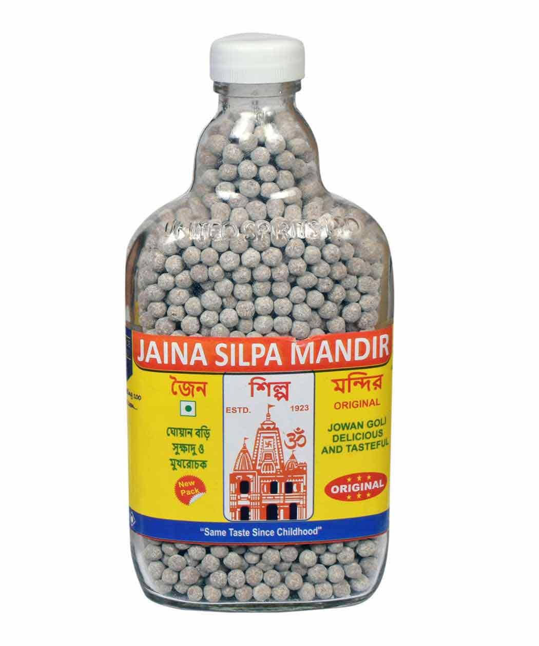 Jaina Silpa Mandir Ajowan Goli Sweet and Sour Churan (225g) (Pack Of 3) (Premium Pack)